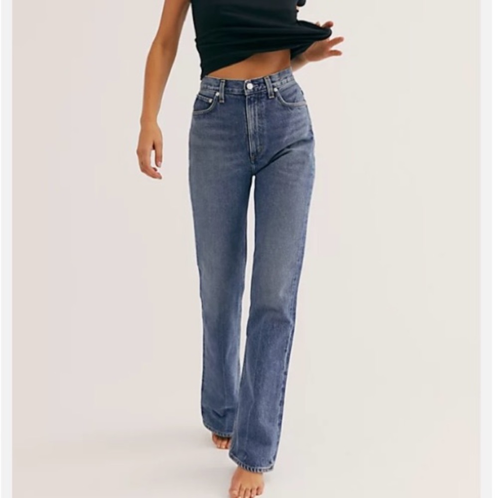Agolde Hi-Rise flare jeans